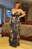 I ordered this for my friend's wedding this summer, and I loved it so much. I also wore it for the spring auction at my school! I got lots of compliments on it. I did sew up the front a little bit because I felt it was too low-cut for a work event. I can't wait to wear it again! - Rose H.