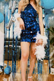 This dress was exactly what I needed for my Mamma Mia birthday party! So sparkly and comfortable! - Kristen K.