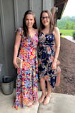 The dress is gorgeous! It fit me perfectly except for the length. It's not too tight around waist or bust. It is a bit long so might need to shorten for future or get higher heels. - Katelyn S.
