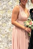 Bought this as a bridesmaid dress! Gives you a snatched waist, I will say the dress is VERY long. I'm tall myself and even with heals it was way too long and easy to trip. The top made me look boxy up top around the shoulders so I had the dress cut shorter and tailored the top in the shoulder area. The quality of the dress is excellent, fits great, and most importantly very comfortable. Highly recommend for any event! - Cindy P.
