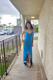I love the soft material, it's so comfortable and it's the perfect lenght. Not too long, not too short. Wore it with black heels. - Priscilla N.
