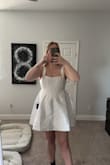 I ordered this dress for engagement pics, I am 6'0 tall and it was plenty long enough. It's so cute and chic! - Abbey H.