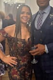 I received so many compliments when I wore the jumpsuit. It was so beautiful, of excellent quality, and fully lined. I felt perfect in this for a fall wedding because I was still fashionable but also comfortable in the weather. - Kristina G.