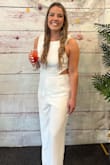 Absolutely loved this jumpsuit for my bridal shower! Felt so confident and loved the way I felt all day! Highly recommended! - Jenna R.