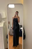 The dress is very gorgeous, it's a very comfortable and light material, yet it holds everything together really well. The fact that you can tie it, makes it even better. I would definitely recommend 10/10. - Maria P.