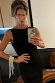 It fit amazing. I love just a hint of the back revealed, form fitted but not tight, lightweight but lined. Beautiful. so many compliments - Stephany B.