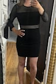 I'm typically a small. I did end up exchanging for a medium, and I'm glad I did. The dress feels sexy, but it's not too revealing. Perfect for my sister's bachelorette. - Kate B.