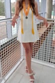 I ordered over 10 dresses from Lulus and even more from Amazon to find the perfect dress for my college graduation. This dress was the winner! I feel like it ran a tad big, but it wasn't that big of a deal. - Courtney J.