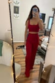 RAVE RAVE RAVE! Never have I ever felt more sexy, comfy and, in a weird way, sophisticated all at once. I am thrilled I brought this. Not sure for what, but I needed it and love. Girl! I felt so skinny and sleek in it - Victoria S.