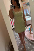 This dress was so comfortable and looked absolutely perfect length wise!! It was not too short or too long and was perfect for the occasion. the areas of the dress around my bust area fit perfectly even wearing a strapless bra! I would buy over and over! - Nicole Q.