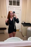 I really loved this dress! I had ordered one prior that was too short, so when I ordered this one and it fit, I was very excited! I'm about 6 feet tall so it's difficult for me to shop online. I love this dress though! It fits very well, but if you're on the taller side, it does run a little shorter, not too much though - Randi C.