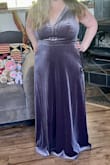 Bought this for my sister in law 6 months post-baby, and she looks amazing in it!! Long enough for her to wear heels; I believe she is 5'7-5'8. The fabric is nice and really good quality. It has a nice weight to it. - Krysta S.