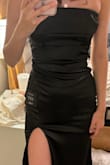It gives you curves in the right places. I was worried about how the strapless would fit because I have a small chest, but it fits great, especially with the grippy material inside. Also, the fabric is great! It doesn't feel cheap or anything. I'm normally a small but sized down to an XS so that it would fit tighter - Megan W.