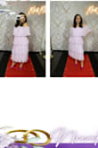 I felt super comfortable in the dress! I am pretty pear shaped, I didn't feel constricted and danced comfortably throughout the night. Felt like it fit like a glove. It has great stretch and is very forgiving, I could have gone maybe a size down and would probably still have a great fit, but even then it looked great! - Selina S.