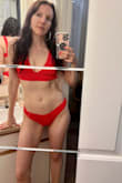 I'm small chested and this bikini flatters my frame, accentuates my curves in a subtle way. I'm a bikini addict and this fits the bill 1000%. I am seriously obsessed with it and the guy I'm dating can't keep his eyes off me. Super low maintenance and stays in place. I've worn it a few times for about a year now, and it even stays in place with no thought to it at the water park with full force water slides. Hands down, don't even think too hard, just order this classy piece and get the whole thing! Thank you, Lulus, for such a A-List style! - Katie S.