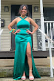 This was the only dress my daughter wanted for her prom. We purchased it online and prayed that it would fit and look good. The second she tried it on she was in love! It fit her perfectly!!! The color looked amazing on her. We couldn't have been more happy! - Christen L.