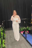 I purchased this for my nursing school pinning ceremony as we had to wear all white! It was so comfy, and I got SO MANY COMPLIMENTS! My only critique is that it was a little bit too long for me, which is usually not an issue! Definitely recommend! - Marissa M.