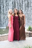 It fits a little loose in the front area but I have smaller breasts lol. I'm so glad I bought this for my senior prom. It's perfect for the price. - Mackenzie F.