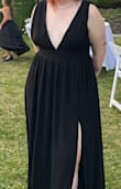 Dress fit beautifully and was comfortable throughout the night! definitely could have shortened the straps through altering but loved wearing it either way. - Jordan J.