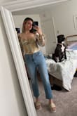 I love these jeans but they do run a little small. All my jeans are a 27 waist and these were just a bit tight around my upper thighs. - Gabrielle S.