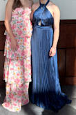 I wore this dress for my senior concert (I play a bigger instrument so I needed a looser dress). Everything about the dress was perfect except for the waist line. The dress fit there, but it was a little tight. Overall would definitely recommend buying it. - Olivia M.