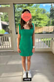 My 14yo wore this for her 8th grade dance and it was perfect. It would be great for any special event though and not just for juniors. I loved that it wasn't too too short and covered all the important parts. Easy to dance in and the jewel green color was beautiful. - Lauren D.