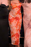 This dress was super elegant and flowy. Fits great! The colors were gorgeous. - Gauri D.