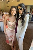 It was really cute but the bust area would move a lot and looked very awkward. I wasn't able to dance really since I had to keep adjusting my dress. - Daisi M.