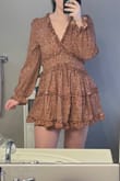 Definitely a super cute dress! I loved this dress and thought that it was very flattering and good quality. However, I bought it as a potential graduation dress and it is a little on the shorter side so I didn't feel like it was appropriate. - Corie M.