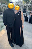 I really liked this dress. It's a little bit long (I'm 5'6 and was wearing heels). Otherwise, really nice and elegant. Got many compliments at the wedding I went to. - Madeline F.