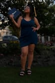 I absolutely loved this dress. I normally wear a Medium but I'm happy I went with a Large because it fit perfectly. - Ana T.
