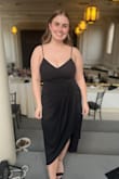 This dress was the perfect dress for my college senior gala! it fit well and supported in all the right places AND has adjustable straps!!! - Mackenzie P.