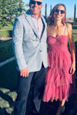 I wore this dress to a formal outdoor wedding and reception. I felt really feminine and pretty in it. The sizing seemed correct. This is a dress that is not too tight in the waistline, and the flared skirt is really flattering. The reason it's not a 5-star dress for me was because the bodice fit a little weird, like it did't feel like the cups supported me, they sort of lay on top of my chest, if that makes any sense. Otherwise, great dress! I was comfortable all night, just grateful I had opted to wear a high-quality strapless bra underneath. - Sara