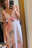 Absolutely loved this dress!!! Wore it for a wedding and received so many compliments. Seeking out another event to wear it to! Fit, length, and color were perfect. - Amanda M.
