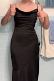 Super flattering and the material feels really nice - Fits a little tight but not uncomfortable at all!! - Haley L.