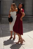 I loved this dress for my graduation! It's classy and super flowy! Just had to safety-pin it in front so it wasn't too low cut but it was fine. - Hannah M.