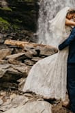 I wore this as my wedding dress and absolutely loved it. It fit perfectly, no alterations needed, and is stunning. - Jessica S.