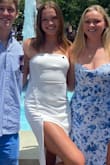 I wore this dress for my college graduation and couldn't have been happier with my purchase! The material is stretchy and made to move. I spent the entire day wearing this dress. People were asking "Aren't you uncomfortable, do you want to change?" Nope! First and best purchase with Lulus!! - Genevieve M.