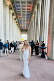 Love this dress. Classy and comfortable! Will for sure wear again.  Thank you! - Tiffany W.