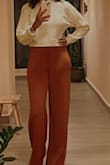 I recently tried out this loungewear top, and it has quickly become a favorite. It's perfect for lounging at home or as a comfortable outfit for the airport. The fabric is incredibly soft and breathable, ensuring you stay cozy whether you're relaxing on the couch or catching a flight. The fit is both flattering and relaxed, providing ease of movement without looking sloppy. The design is stylish enough that you don't feel underdressed in public settings like an airport. Overall, it's a versatile and chic choice for anyone looking for great loungewear that doubles as an airport outfit. - Thamarlie J.