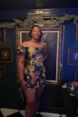 I usually wear a 14-16 and run in the 14 end more. I order an XL hopefully it would fit perfectly! Nope, it was sooooo tight on the bottom and I couldn't fill the top out. I tried a corset with it AND a bra and it barely fit the top. When I got ready to put it on to go out, the zipper broke and the seam. I ended up missing my dinner party, but was able to fix the zipper and met my friends at 2 parties. I got lots of compliments cause it's a BEAUTIFUL dress, just odd fitting. I also had to sit stiff and place my hands over my lap because it was so short. I'll for sure take it to get altered. - Beverly L.