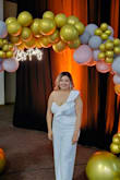 I felt pretty in white! I had so many compliments all night long! Very happy with my purchase - Monica V.