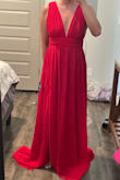 Great dress and fit perfectly, minus the length, per usual for me.  I'm usually between a XS and S for Lulus.  Just didn't fit the vibe I was looking for. - Amanda W.