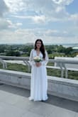 I loved the dress I got but it was a hassle for me just because I'm not large chested so I couldn't completely fill the top without a bra. With the open back, [it] was hard to find a special bra. - Kara R.