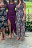 Great wedding guest dress! Form fitting, but also very forgiving! Loved the color. - Kirsten M.