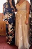 Wore this to a casual barn wedding with gold cowboy boots and it was perfect for the chilly day and occasion. Extremely comfortable and with the wrap waist, adjustable. Very versatile dress. You can dress it up or down. - Jennifer L.