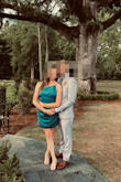This is the most beautiful dress I have ever put on my body. I usually have a hard time finding a good fit in the waist bc I have a short torso, but this dress hit at the smallest part of my waist and was perfect. I got a ton of compliments. And the color looked great in person and even better in photos. - Claire P.