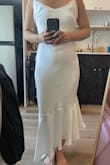 Got this for a friends wedding and it is very cute. I got an XS. - Tomoka Y.