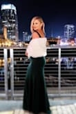 This is such a good option for a winter wedding look. The fabric is thick enough to help suck in the tummy area while loose enough to show off the booty/curves. I paired it with a white fur shawl to complete the look, and it was the closest I've ever been to "Hollywood Glam" - Samantha P.