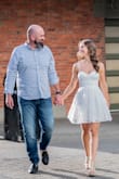 This dress was perfect for my engagement shoot. It fit perfectly, and was just the right length. There were a few loose threads on the dress that were easily cut off, but otherwise I have no complaints about the quality. I also love that it came with optional straps. It's so cute that I might use it as a second dress for my wedding! - Cassandra M.